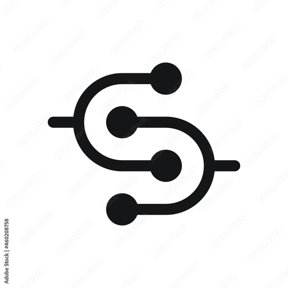 Connect icon design isolated on white background Connect icon design isolated on white background