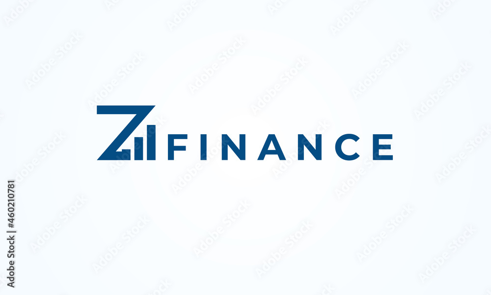 Initial Z finance charts Logo, usable for brand and company logos, flat design logo template, vector illustration Initial Z finance charts Logo, usable for brand and company logos, flat design logo template, vector illustration