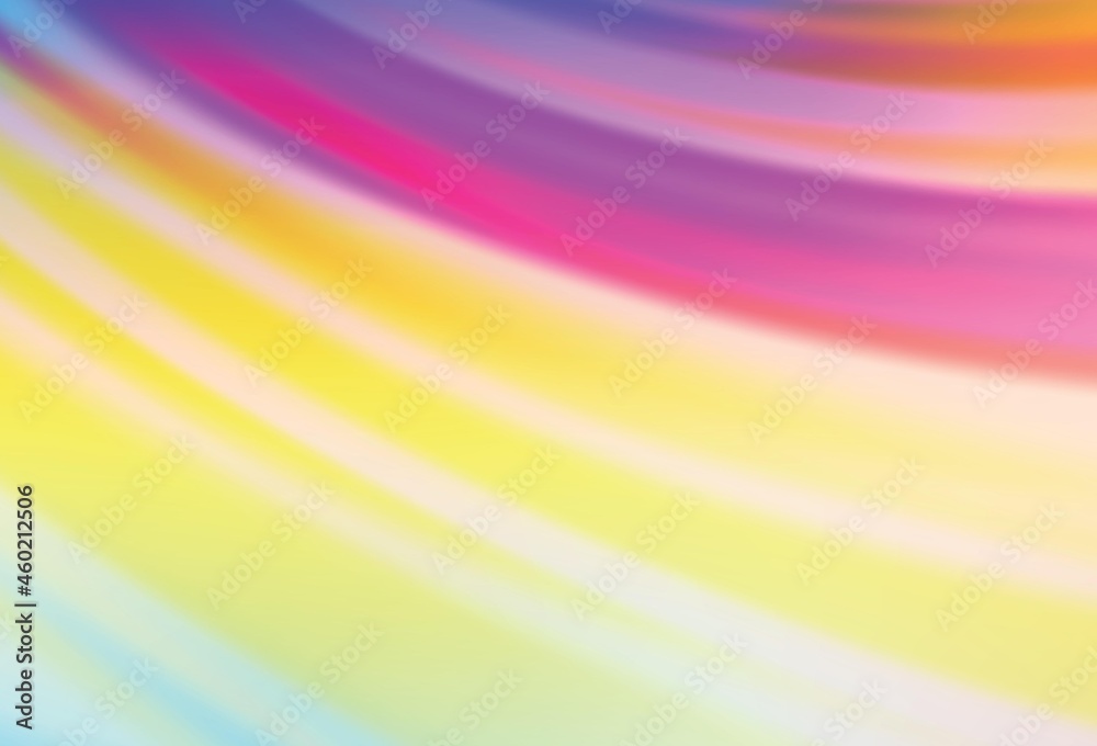 Obraz premium Light Multicolor vector abstract blurred background.