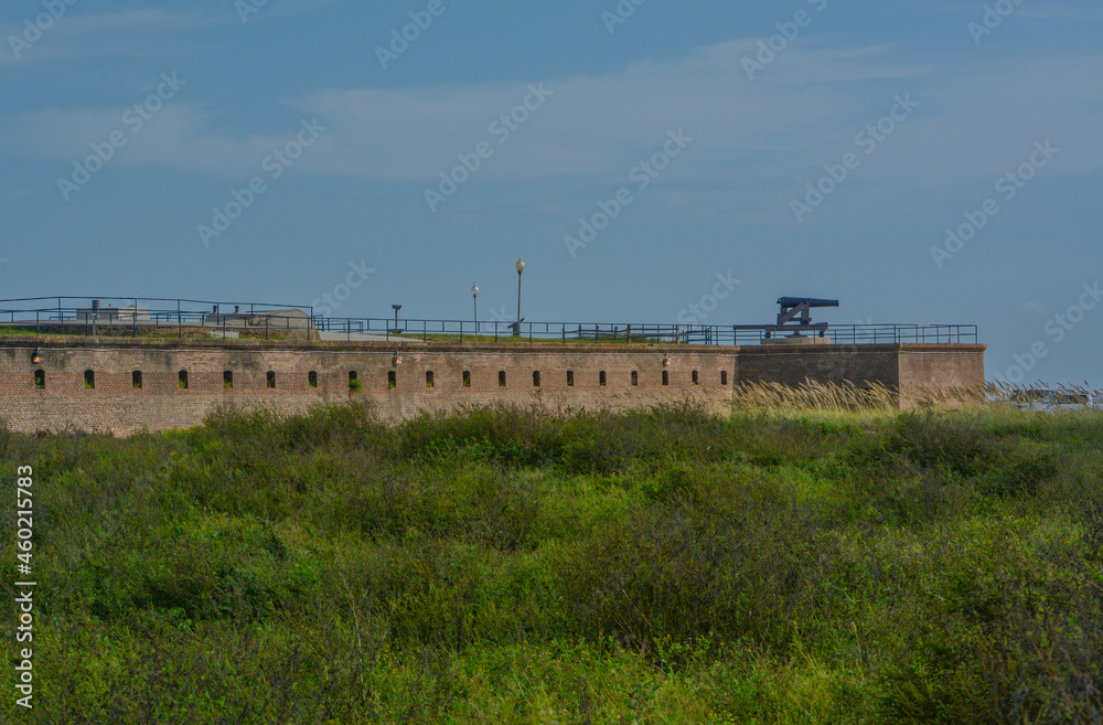 Historic Fort Gaines on Daughin Island, Mobile County, Alabama