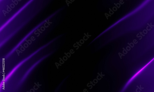 Purple and black abstract wave background.
