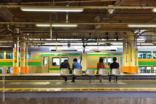 JR大船駅プラットホームの景色 photo