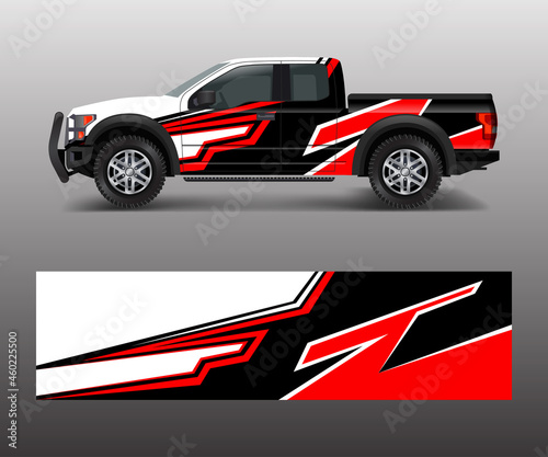 Racing background for vinyl wrap and decal for truck and vehicle Graphic vector