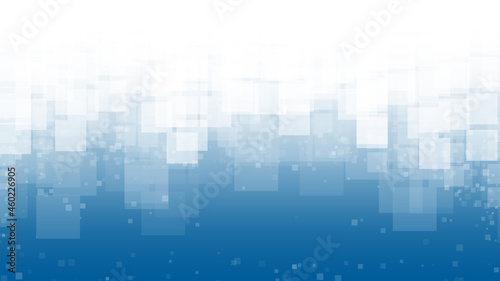 Abstract blue background . blue and white background with squares and copy space . 