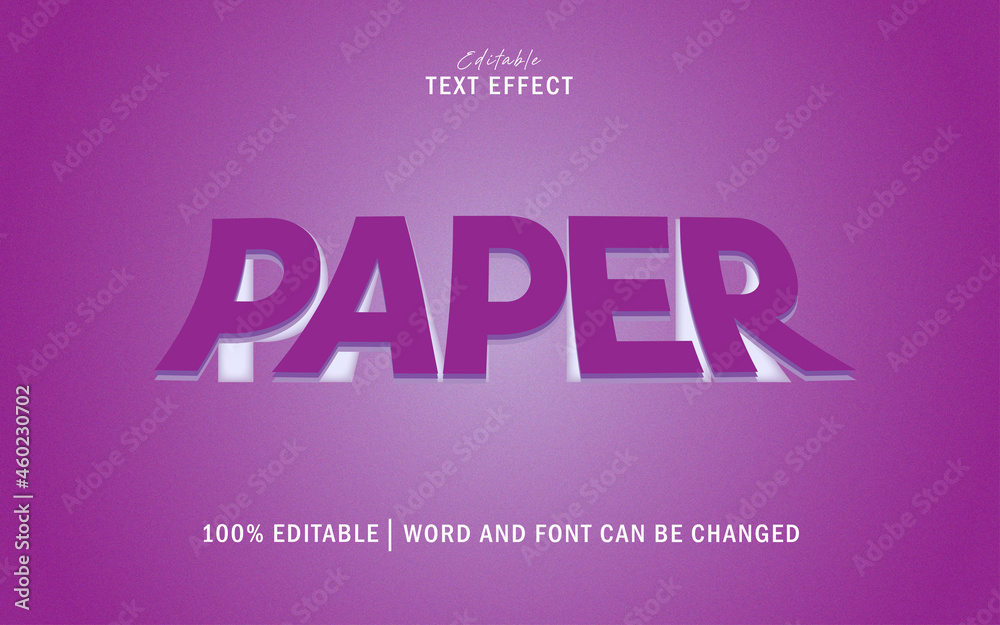 Fototapeta premium Purple white paper text effect premium free download