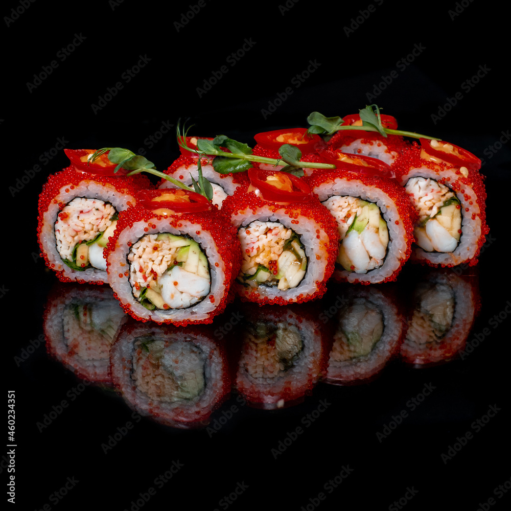 sushi rolls Red Dragon sushi rolls Red Dragon