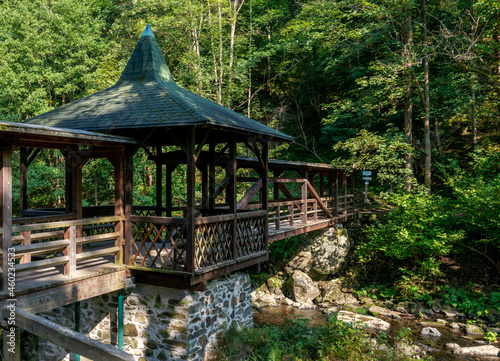 Old wooden bridge 