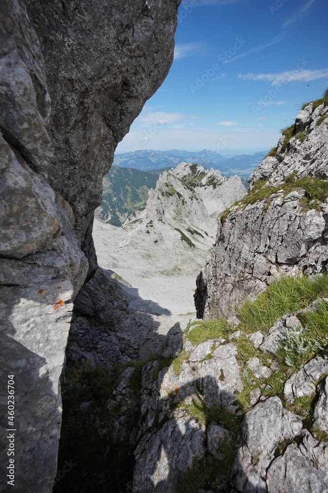 Wanderung im Wilden Kaiser zum Kleinen Törl: Am Übergang