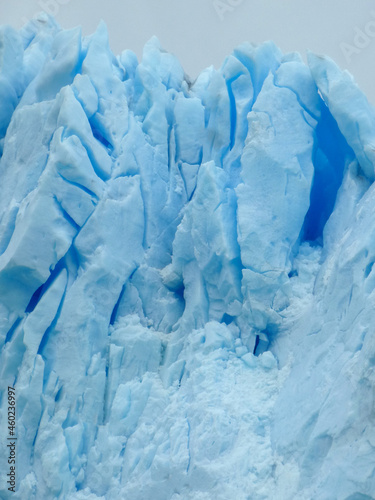 Perito Moreno glacier in Patagonia. Floe located in Los Glaciares National Park, in the southwest of the Argentine province of Santa Cruz, El Calafate