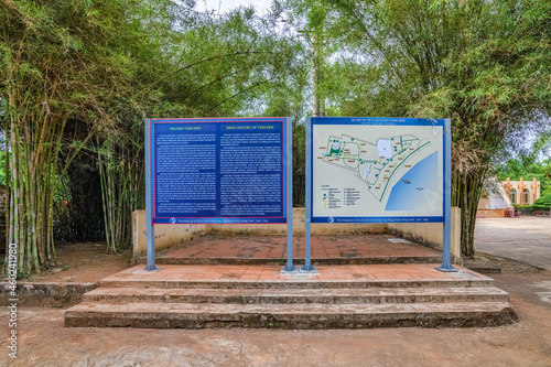 Vinh Moc tunnels in war at Quang Tri, Vietnam