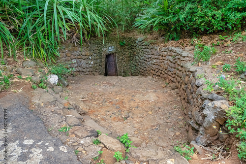 Vinh Moc tunnels in war at Quang Tri, Vietnam
