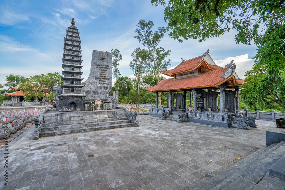 Truong Son Martyrs Cemetery, Quang Tri, Vietnam Truong Son Martyrs Cemetery, Quang Tri, Vietnam