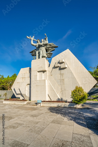 Duong 9 or 9 road Martyrs Cemetery, Quang Tri, Vietnam