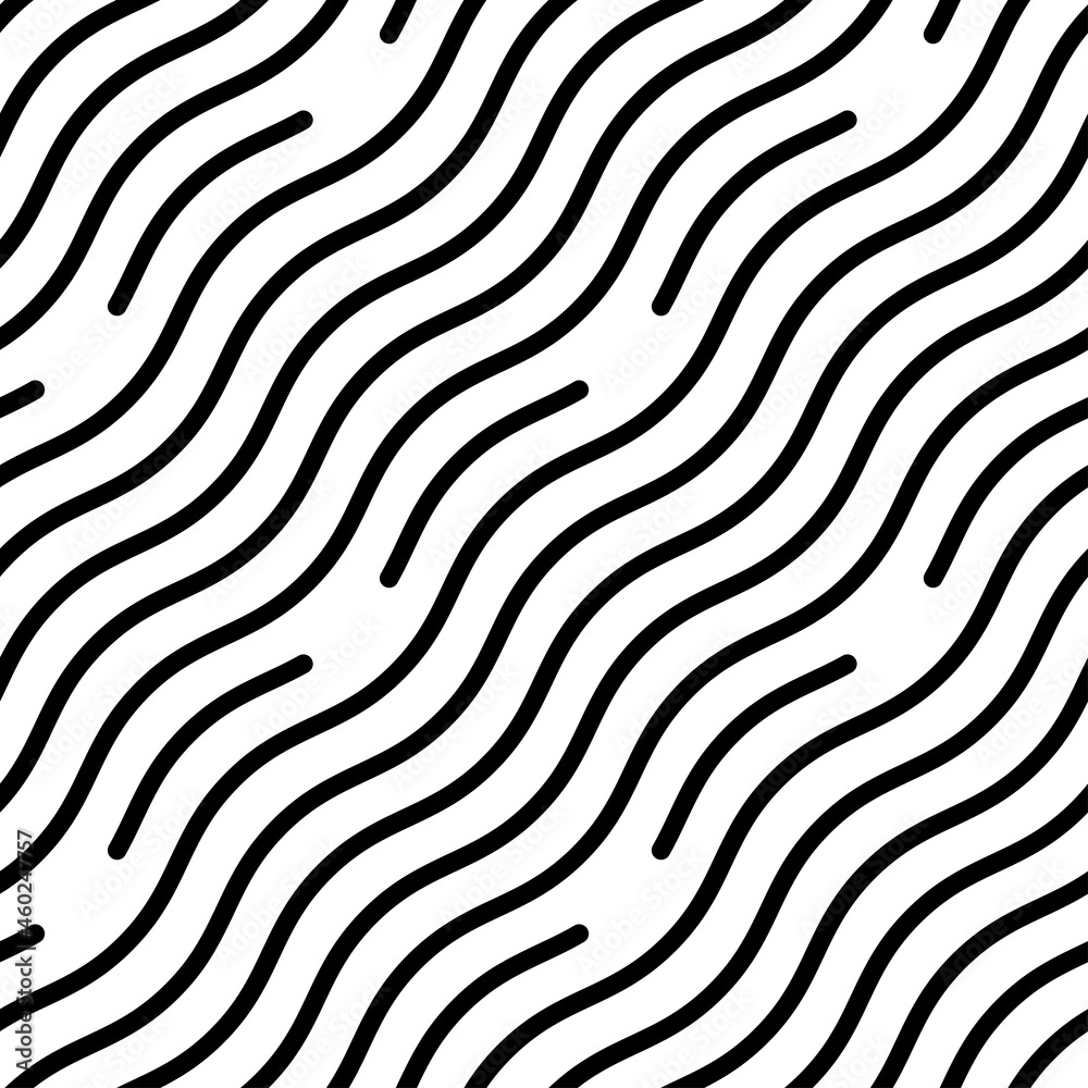 Variation of wave diagonal pattern on white Variation of wave diagonal pattern on white