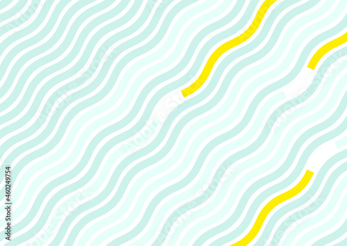 Colorful retro background with wave pattern