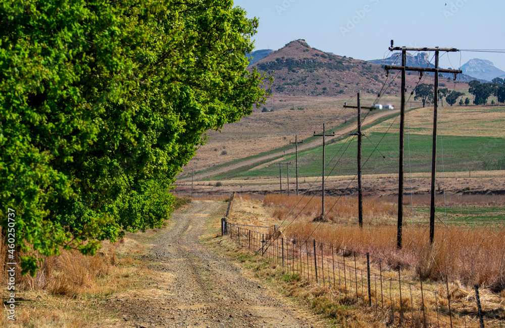Obraz premium Landscape: Eastern Free State Drakensberg Mountains South Africa