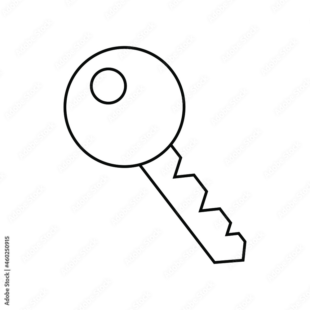 Key icon Vector. lock illustration sign. closed symbol. password logo. Key icon Vector. lock illustration sign. closed symbol. password logo.
