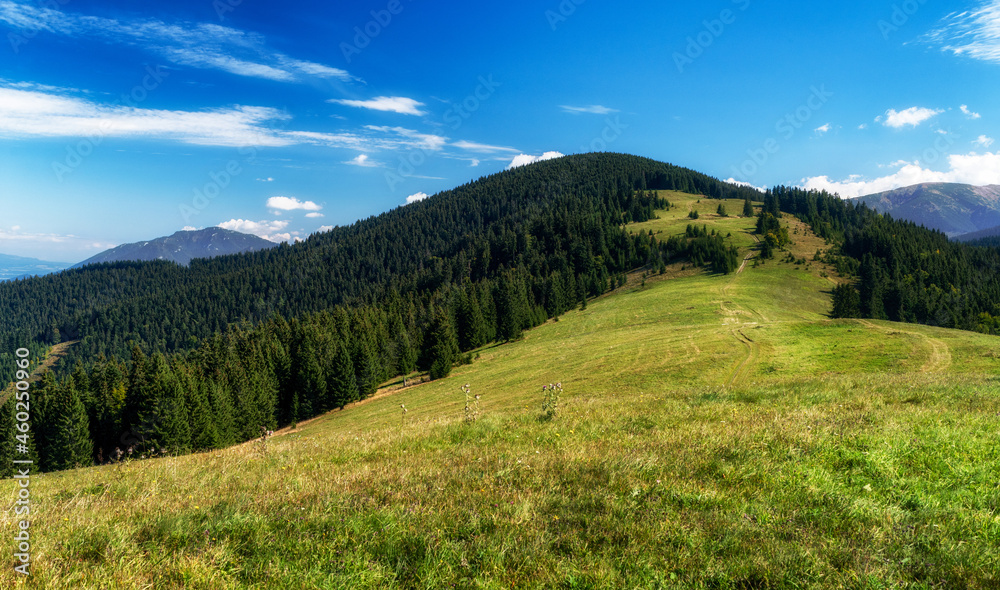 Hill Lupcianska Magura in Low Tatras mountains, Sovakia