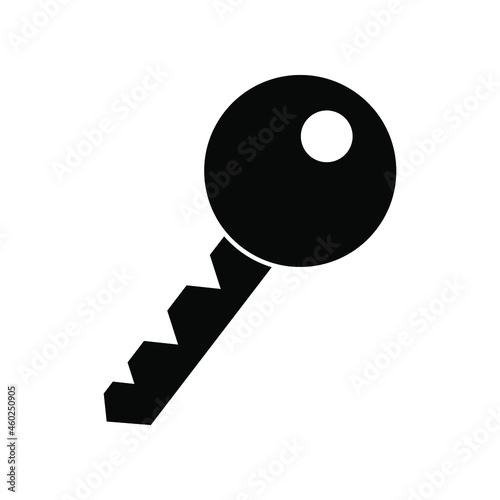 Key icon Vector. lock illustration sign. closed symbol. password logo.