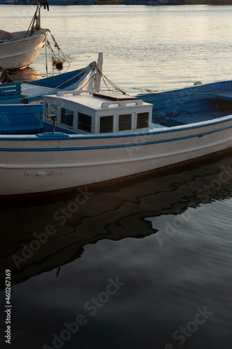 boat in the harbor