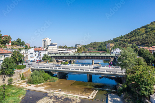 Covered Bridge in the city of Lovech, Bulgaria