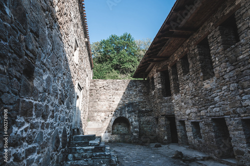 Ancient masonry, decorative background photo