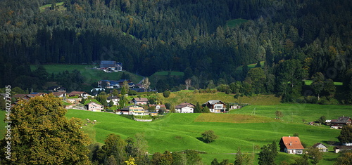 Schwarzenberg en automne