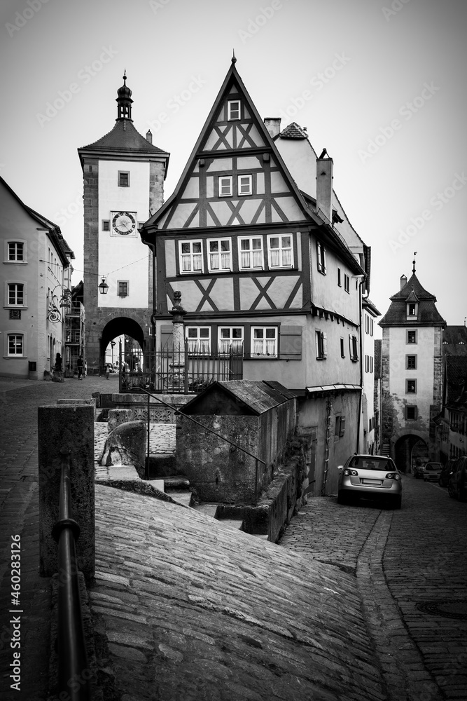 Old street in Germany