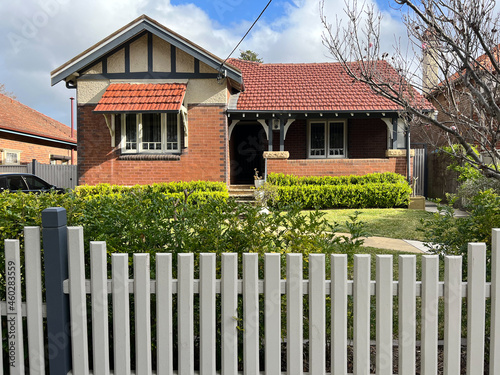 Photography Suburban federation residential house in Sydney NSW Australia