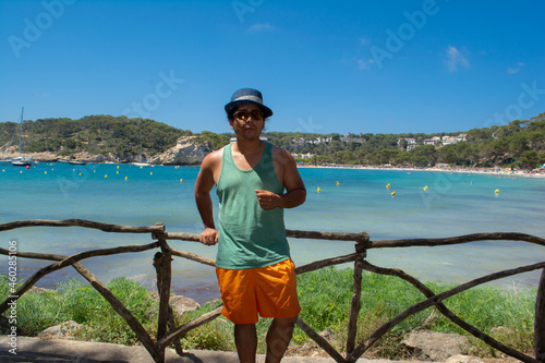 man with hat in Menorca,  Balearic Islands, Spain © DarwinDSBNewYorkcity