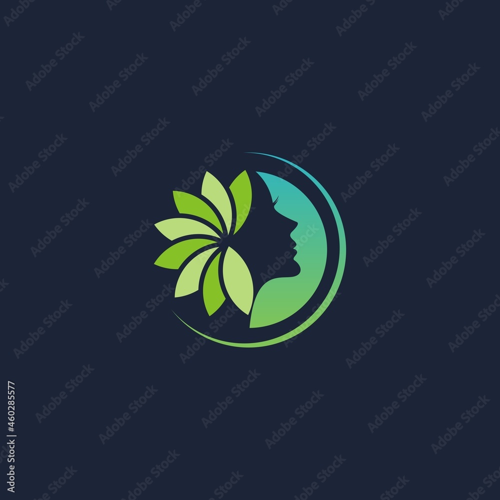 Abstract design concept for beauty salon, massage, cosmetic and spa Abstract design concept for beauty salon, massage, cosmetic and spa