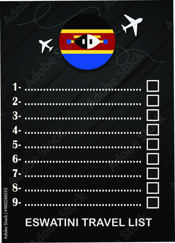 Eswatini travel list brochure 