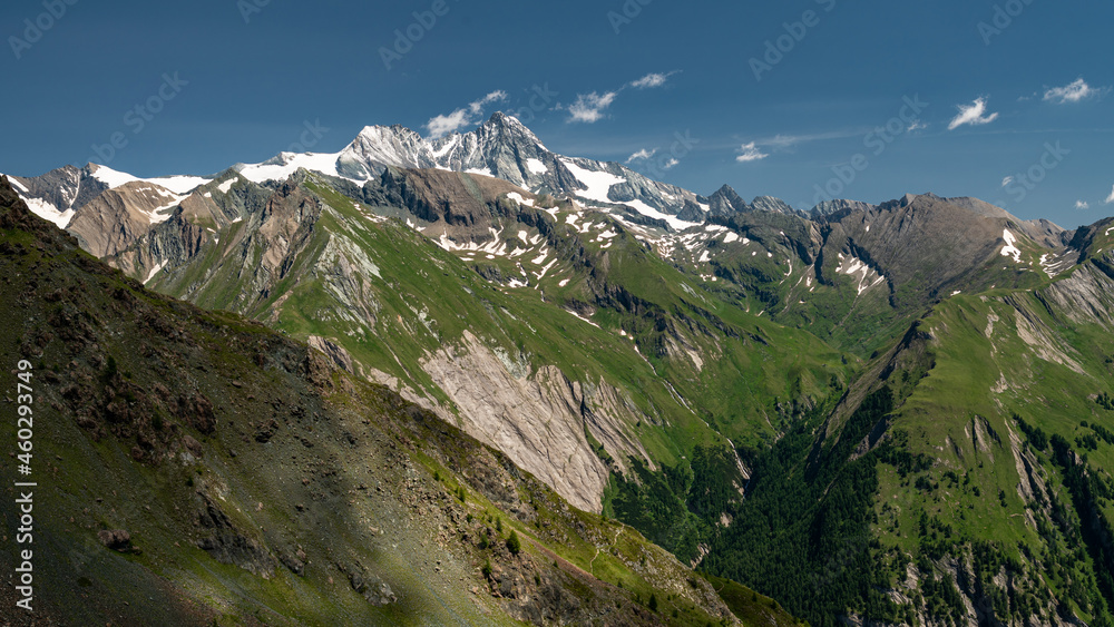 The Grossglockner in the center of the national park Hohe Tauern
