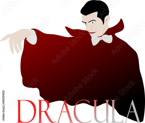 Count Dracula image with text