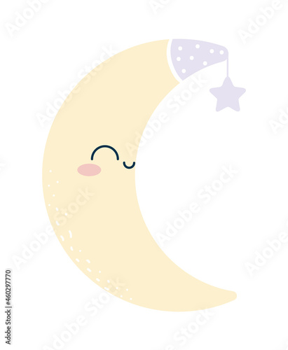 baby sleepy moon