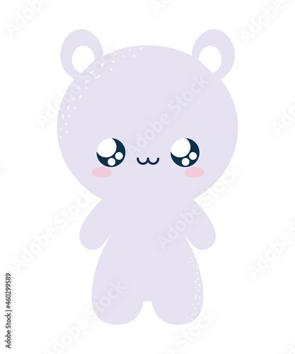 purple teddy bear