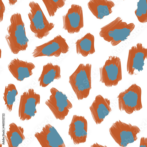 Animal skin leopard seamless pattern. cheetah, Jaguar, panther, leopard fur.