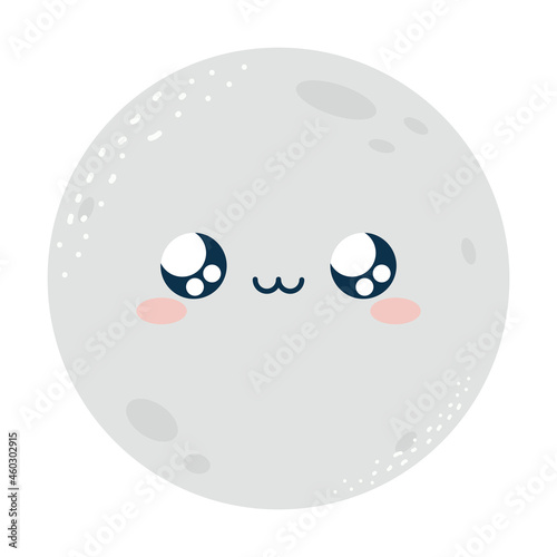 cute full moon