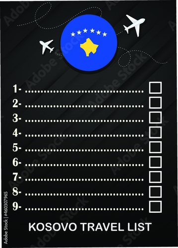 kosovo travel list brochure 