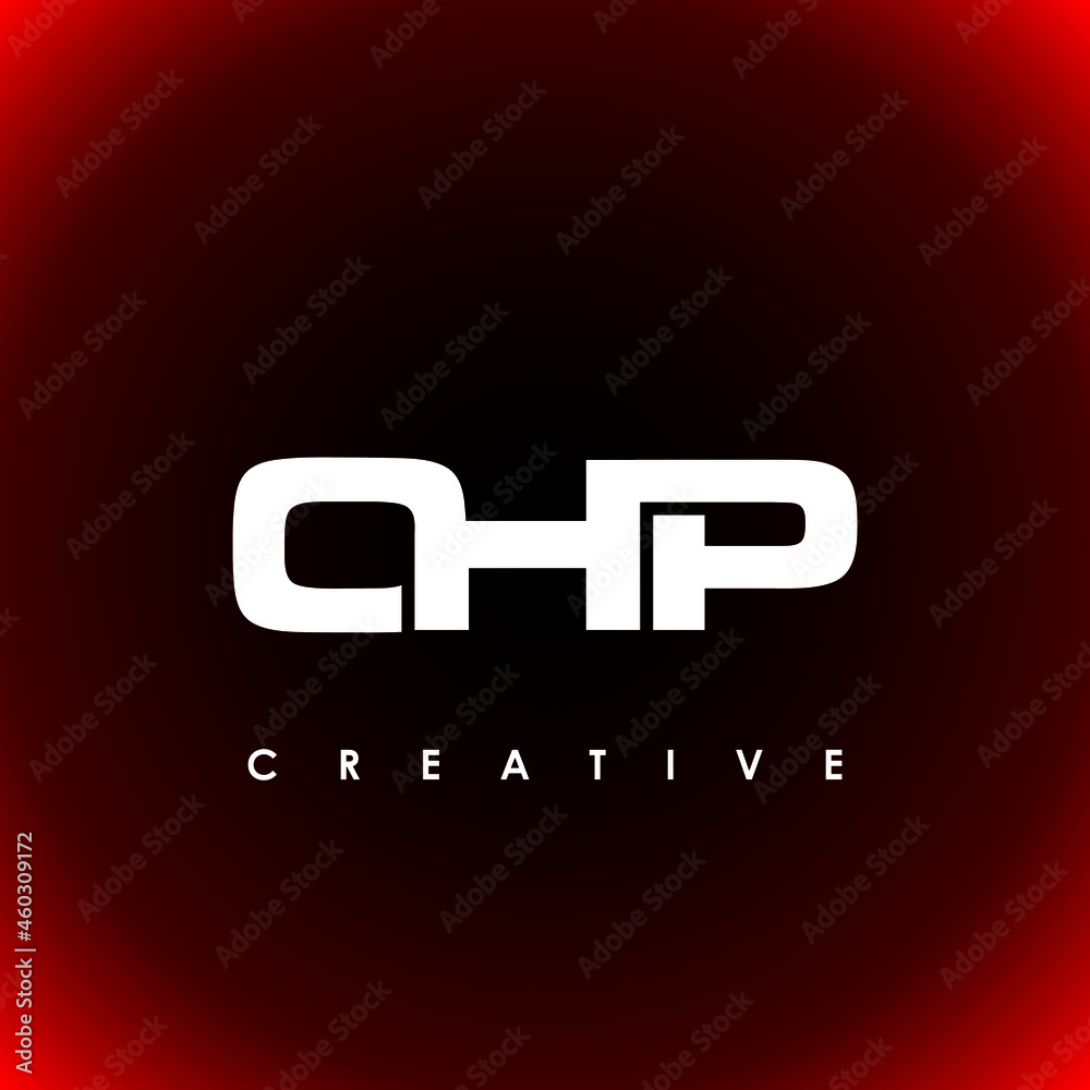 OHP Letter Initial Logo Design Template Vector Illustration OHP Letter Initial Logo Design Template Vector Illustration
