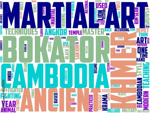 bokator typography, wordcloud, wordart, adult,bokator,sport,aggressive,boxing photo