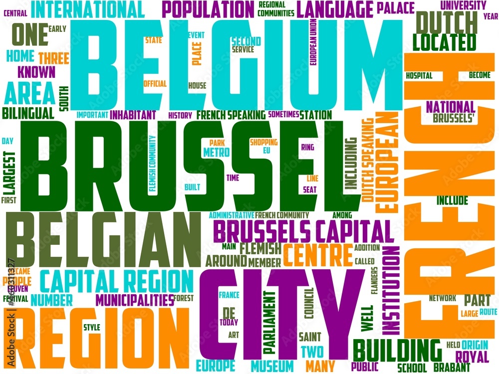 brussels typography, wordcloud, wordart, architecture,europe,city,brussels,landmark brussels typography, wordcloud, wordart, architecture,europe,city,brussels,landmark