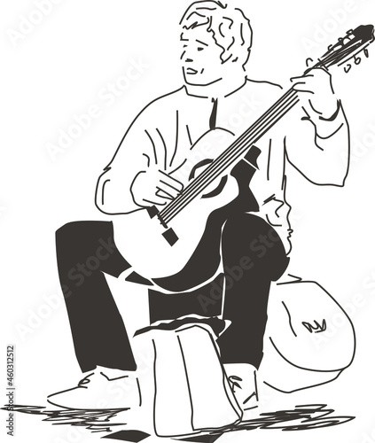 Músico callejero