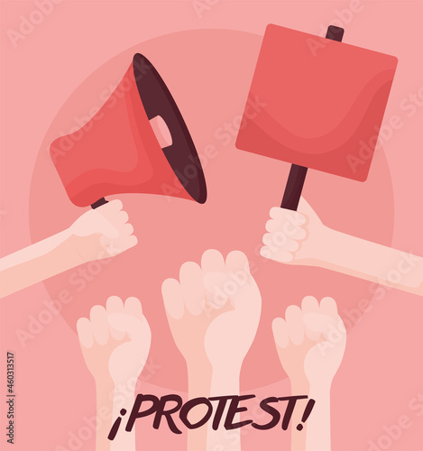 nice protest design