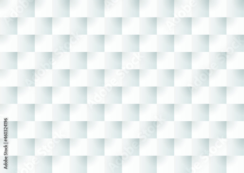 Abstract white and grey square background texture