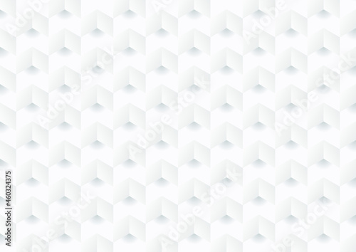 Fototapeta Naklejka Na Ścianę i Meble -  Abstract white and grey geometric background texture