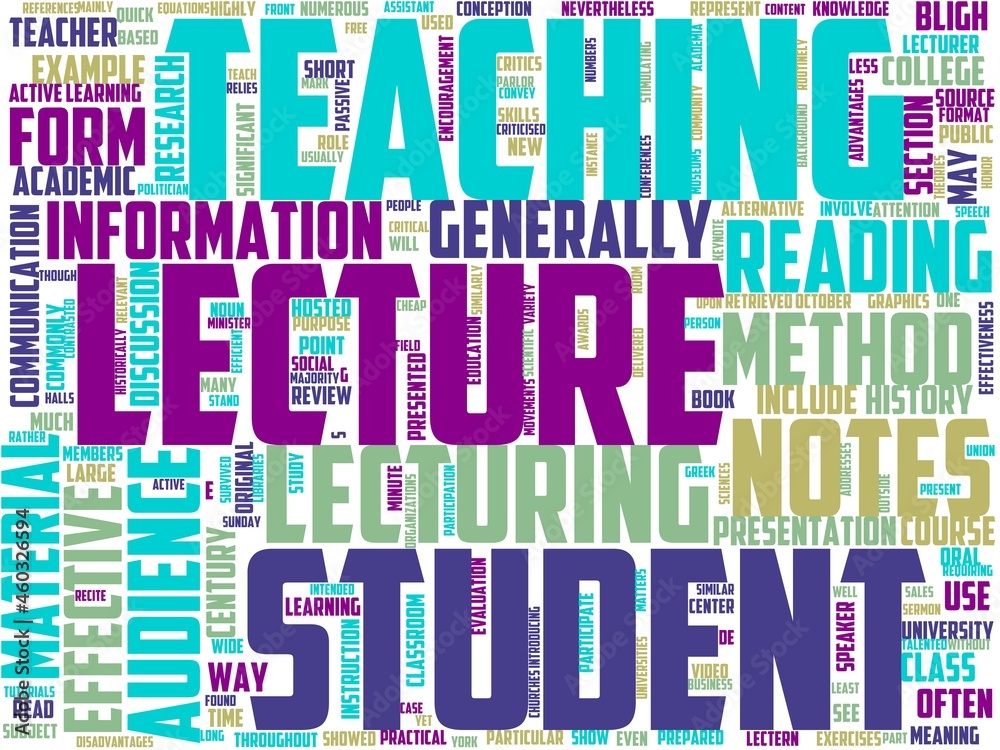 lecturer typography, wordart, wordcloud, education,study,lecture,people