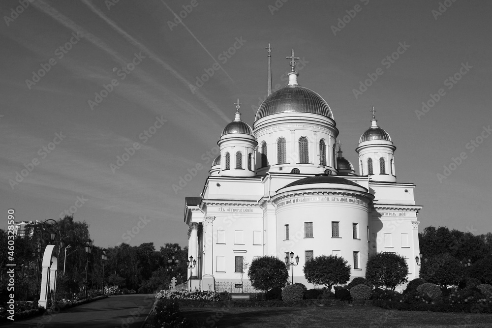 Old stone orthodox christian church
