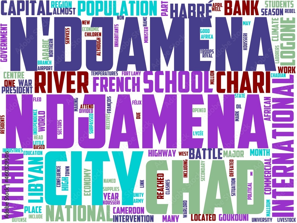 n djamena typography, wordcloud, wordart, djamena,city,ndjamena,capital n djamena typography, wordcloud, wordart, djamena,city,ndjamena,capital