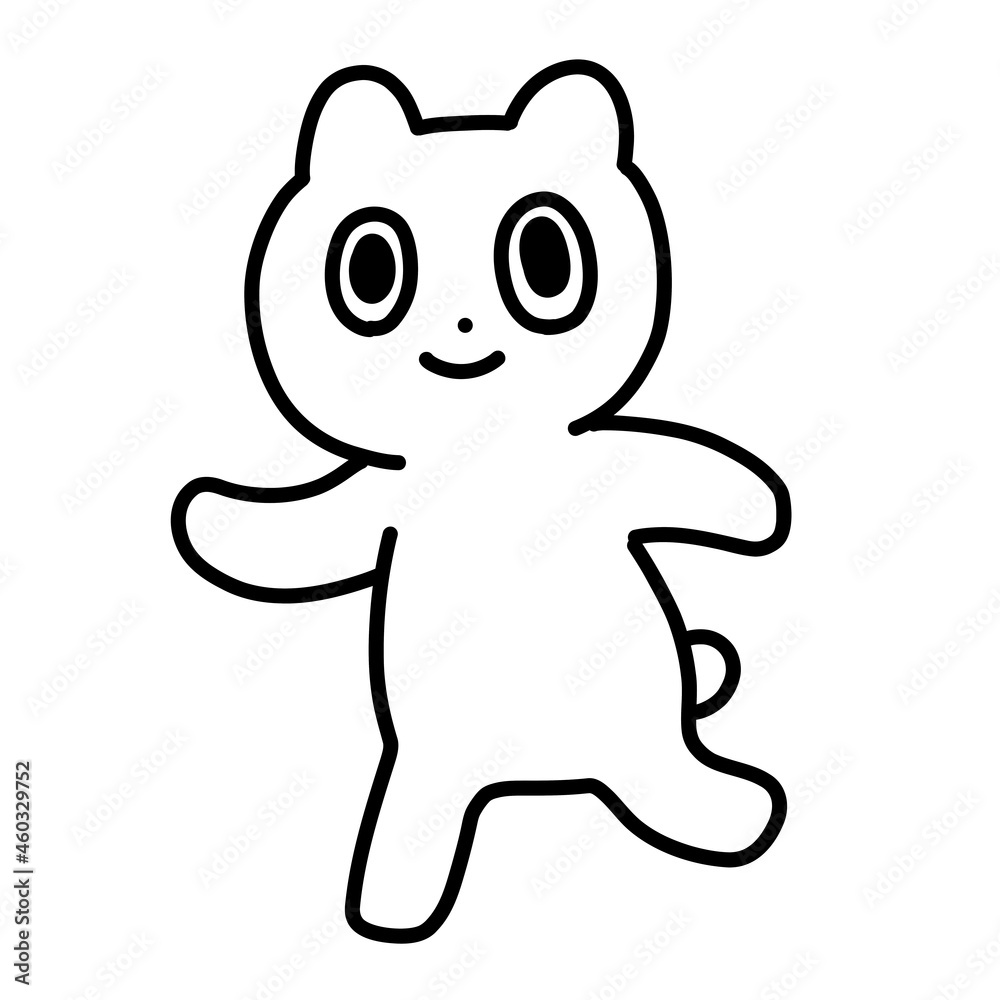 あるく生き物(白) あるく生き物(白)